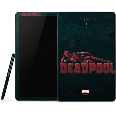 Marvel Deadpool Legacy Posing Deadpool Samsung Galaxy Tab Skin