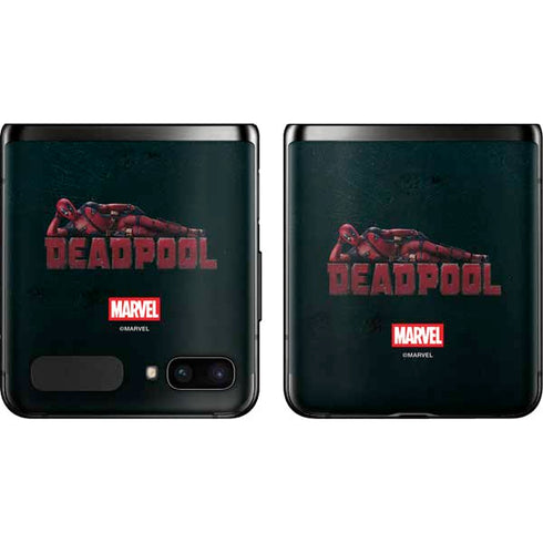 Marvel Deadpool Legacy Posing Deadpool Galaxy Z Flip Skin