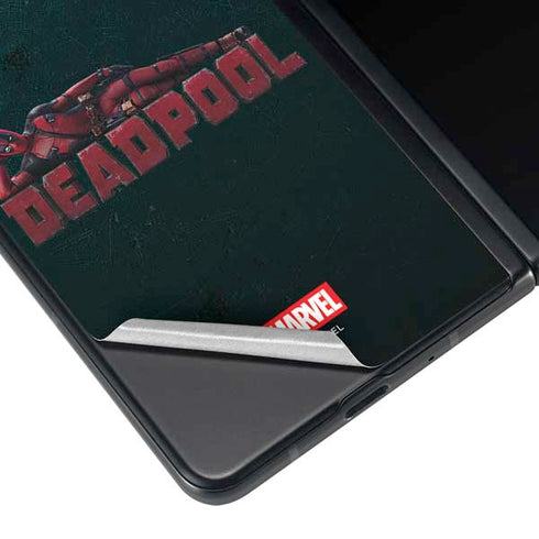 Marvel Deadpool Legacy Posing Deadpool Galaxy Z Fold3 5G Skin