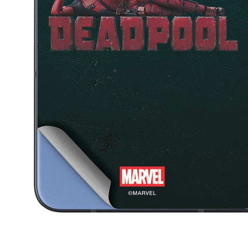 Marvel Deadpool Legacy Posing Deadpool Galaxy Z Fold5 5G Skin