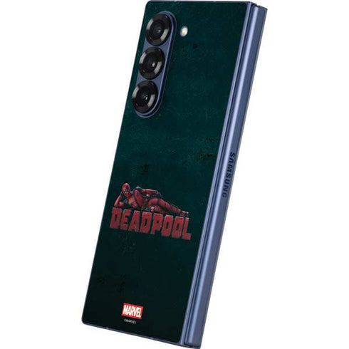 Marvel Deadpool Legacy Posing Deadpool Galaxy Z Fold6 Skin