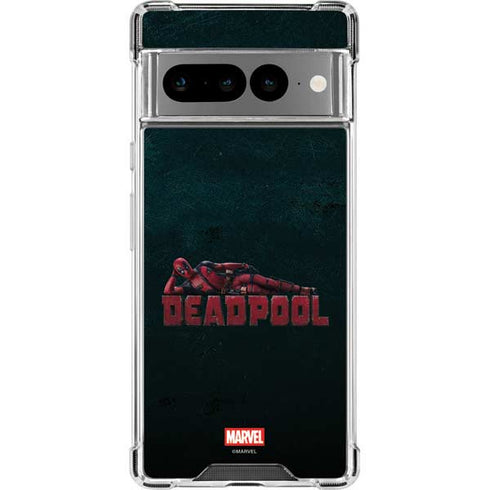 Marvel Deadpool Legacy Posing Deadpool Google Pixel 7 Pro Clear Case