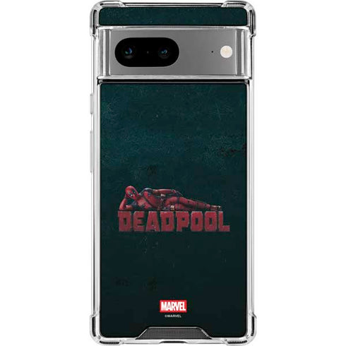 Marvel Deadpool Legacy Posing Deadpool Google Pixel 8a Clear Case