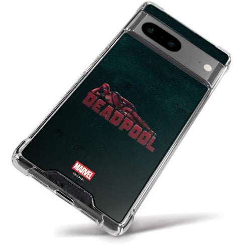 Marvel Deadpool Legacy Posing Deadpool Google Pixel 8a Clear Case