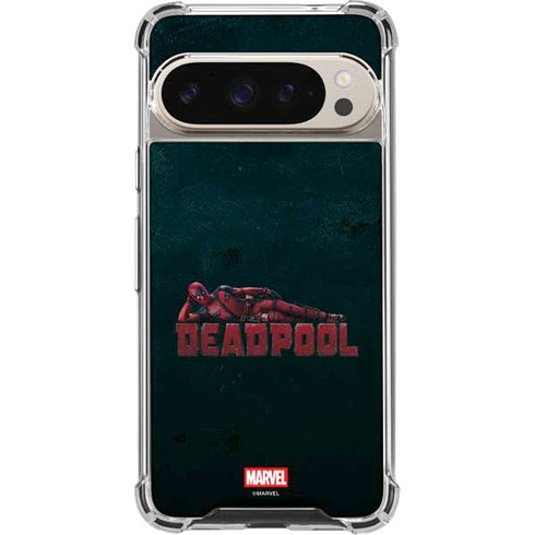 Marvel Deadpool Legacy Posing Deadpool Google Pixel 9 Pro XL Clear Case