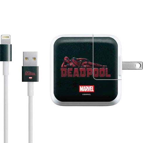Marvel Deadpool Legacy Posing Deadpool iPad Charger (10W USB) Skin