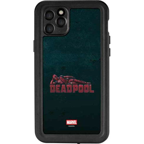 Marvel Deadpool Legacy Posing Deadpool iPhone 11 Pro Max Waterproof Case