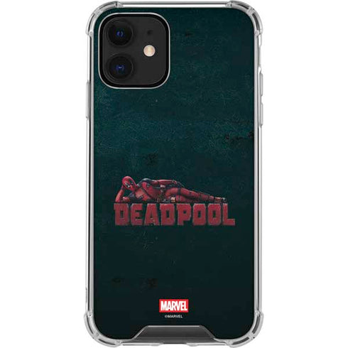 Marvel Deadpool Legacy Posing Deadpool iPhone 12 Clear Case