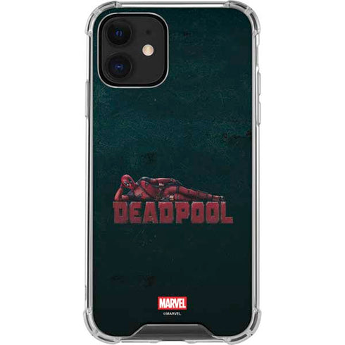 Marvel Deadpool Legacy Posing Deadpool iPhone 12 Mini Clear Case