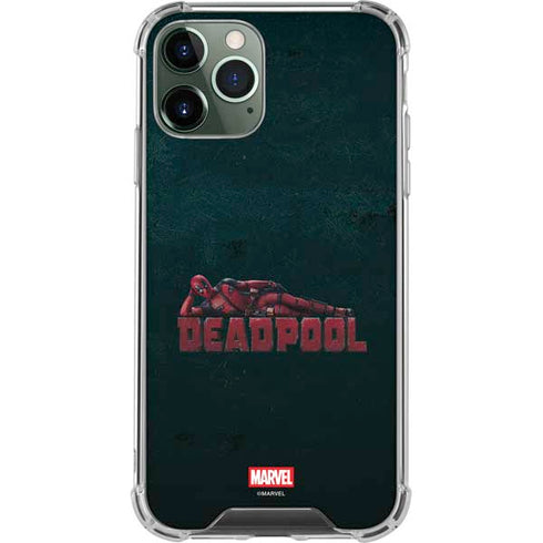 Marvel Deadpool Legacy Posing Deadpool iPhone 12 Pro Clear Case