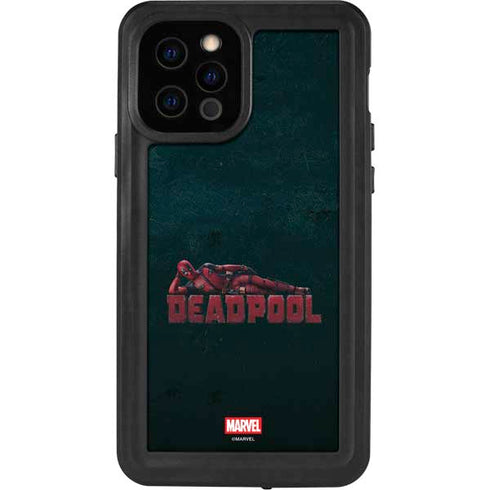 Marvel Deadpool Legacy Posing Deadpool iPhone 12 Pro Waterproof Case