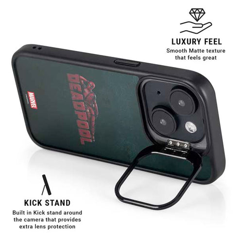 Marvel Deadpool Legacy Posing Deadpool iPhone 13 Kickstand Case