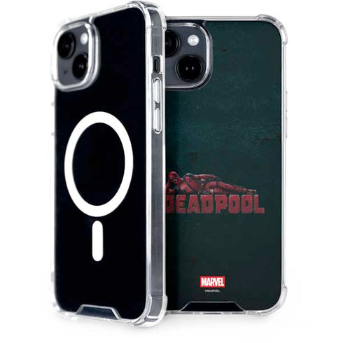 Marvel Deadpool Legacy Posing Deadpool iPhone 13 MagSafe Case