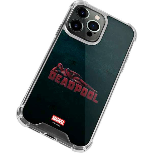 Marvel Deadpool Legacy Posing Deadpool iPhone 13 Pro Max Clear Case