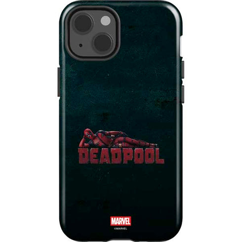 Marvel Deadpool Legacy Posing Deadpool iPhone 14 Impact Case
