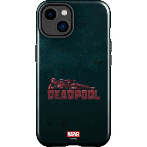 Marvel Deadpool Legacy Posing Deadpool iPhone 14 Plus Impact Case