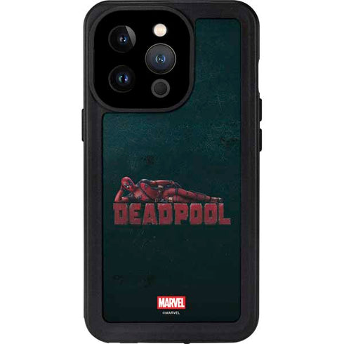 Marvel Deadpool Legacy Posing Deadpool iPhone 14 Pro Waterproof Case