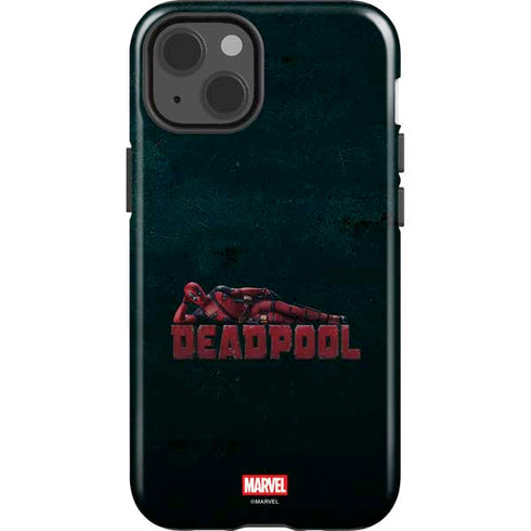 Marvel Deadpool Legacy Posing Deadpool iPhone 15 Plus Impact Case