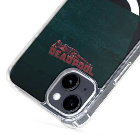Marvel Deadpool Legacy Posing Deadpool iPhone 15 Plus MagSafe Case