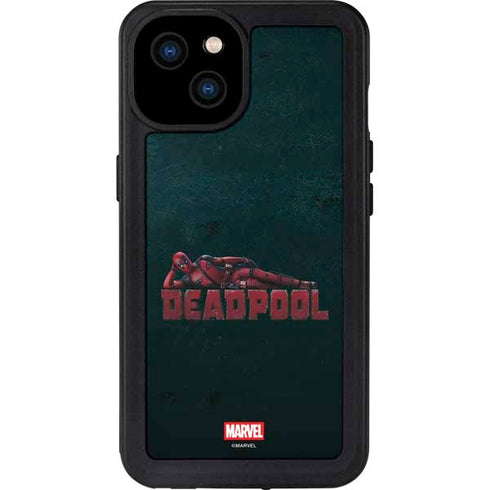 Marvel Deadpool Legacy Posing Deadpool iPhone 15 Plus Waterproof Case