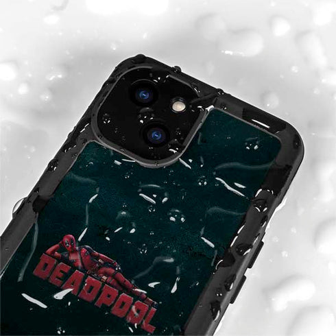 Marvel Deadpool Legacy Posing Deadpool iPhone 15 Plus Waterproof Case
