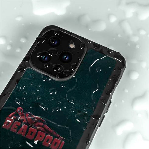 Marvel Deadpool Legacy Posing Deadpool iPhone 15 Pro Waterproof Case