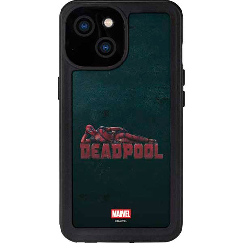 Marvel Deadpool Legacy Posing Deadpool iPhone 15 Waterproof Case