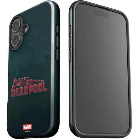 Marvel Deadpool Legacy Posing Deadpool iPhone 16 Plus Impact Case