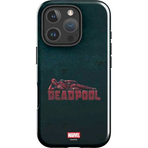 Marvel Deadpool Legacy Posing Deadpool iPhone 16 Pro Impact Case