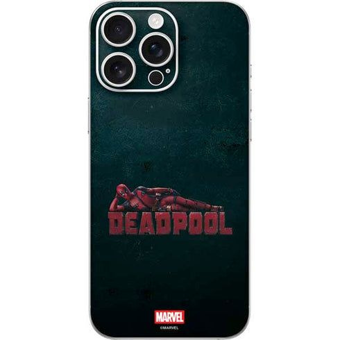 Marvel Deadpool Legacy Posing Deadpool iPhone 16 Pro Max Skin