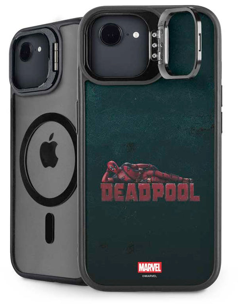Marvel Deadpool Legacy Posing Deadpool iPhone 16e Kickstand Case