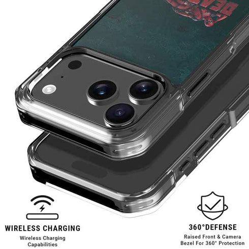 Marvel Deadpool Legacy Posing Deadpool iPhone 18 Pro Clear Case