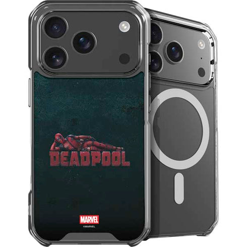 Marvel Deadpool Legacy Posing Deadpool iPhone 18 Pro Max MagSafe Case