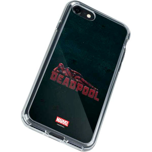 Marvel Deadpool Legacy Posing Deadpool iPhone SE (2nd & 3rd Gen) Clear Case