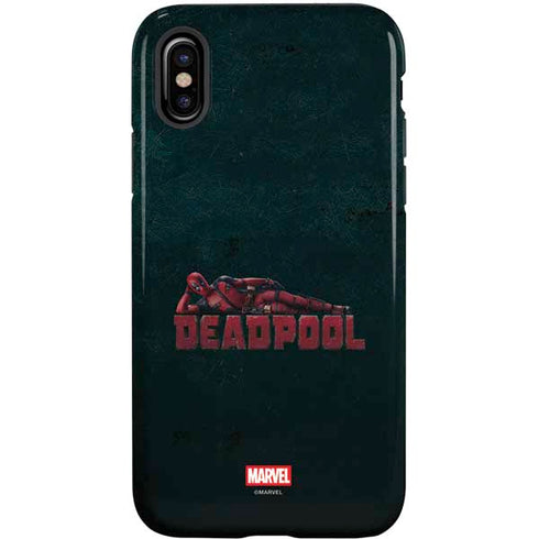 Marvel Deadpool Legacy Posing Deadpool iPhone X Pro Case