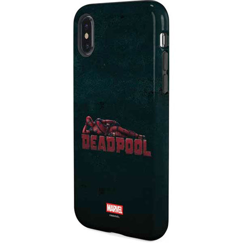 Marvel Deadpool Legacy Posing Deadpool iPhone X Pro Case