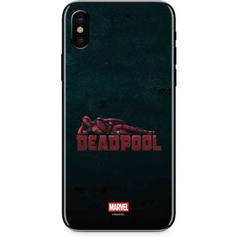 Marvel Deadpool Legacy Posing Deadpool iPhone X Skin