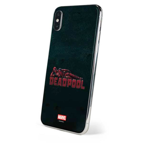 Marvel Deadpool Legacy Posing Deadpool iPhone X Skin