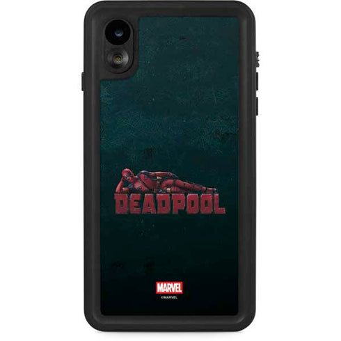Marvel Deadpool Legacy Posing Deadpool iPhone XR Waterproof Case