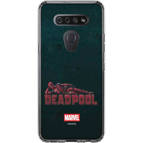 Marvel Deadpool Legacy Posing Deadpool LG K51/Q51 Clear Case