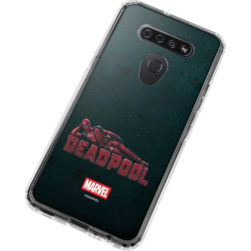 Marvel Deadpool Legacy Posing Deadpool LG K51/Q51 Clear Case