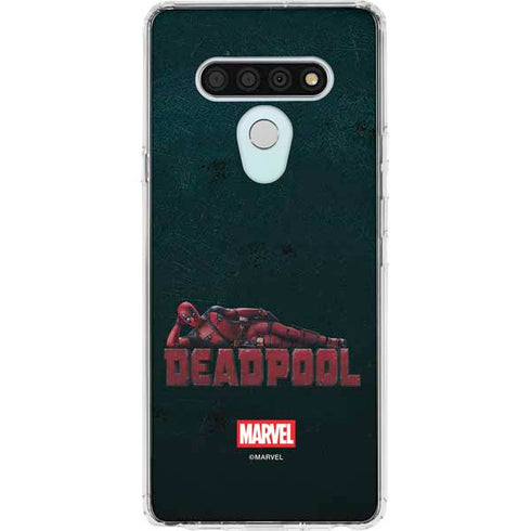 Marvel Deadpool Legacy Posing Deadpool LG Stylo 6 Clear Case
