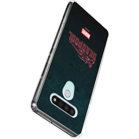 Marvel Deadpool Legacy Posing Deadpool LG Stylo 6 Clear Case