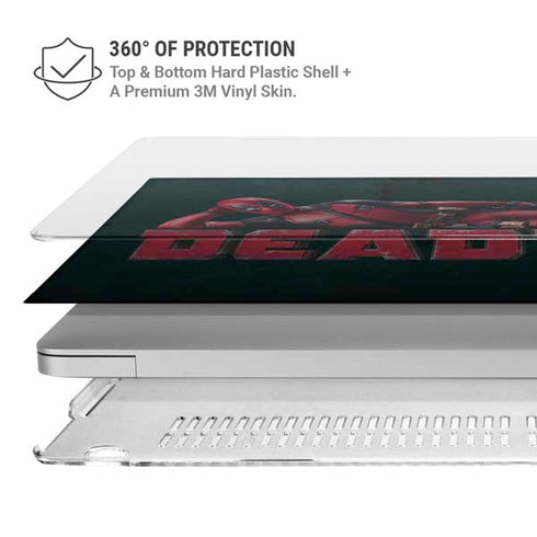 Marvel Deadpool Legacy Posing Deadpool MacBook Air 13in (2020) Case plus Skin