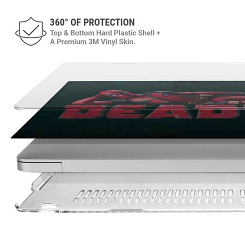 Marvel Deadpool Legacy Posing Deadpool MacBook Pro 13in (2020) Case plus Skin