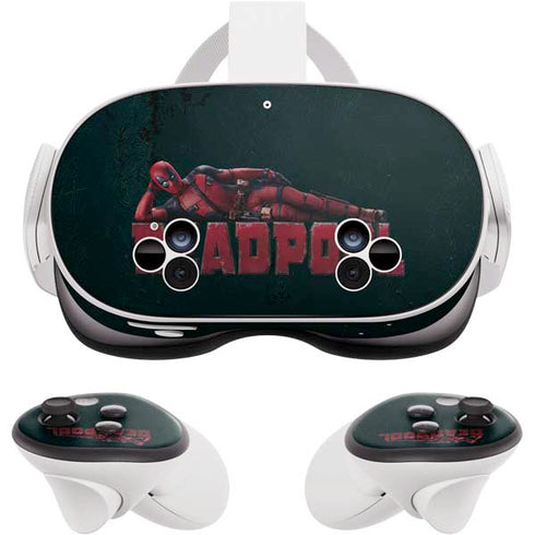 Marvel Deadpool Legacy Posing Deadpool Meta Quest 3S Skin