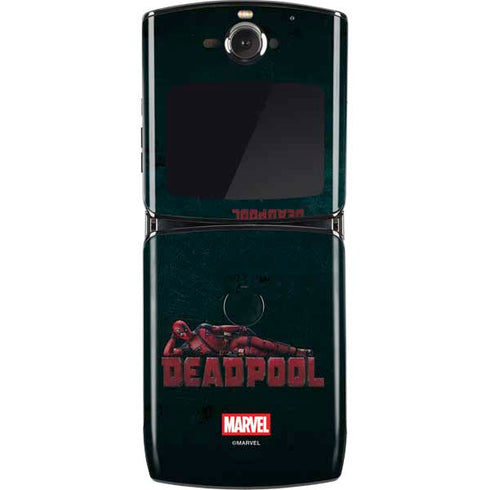 Marvel Deadpool Legacy Posing Deadpool Motorola RAZR Skin