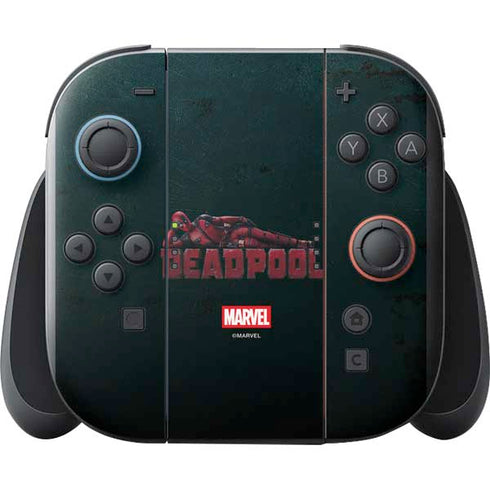 Marvel Deadpool Legacy Posing Deadpool Nintendo Switch 2 (2025) with Joy-Con Skin