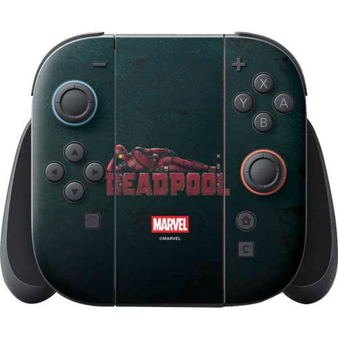 Marvel Deadpool Legacy Posing Deadpool Nintendo Switch 2 (2025) Joy-Con Controller Skin