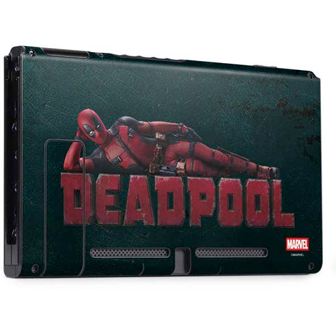Marvel Deadpool Legacy Posing Deadpool Nintendo Switch Bundle Skin